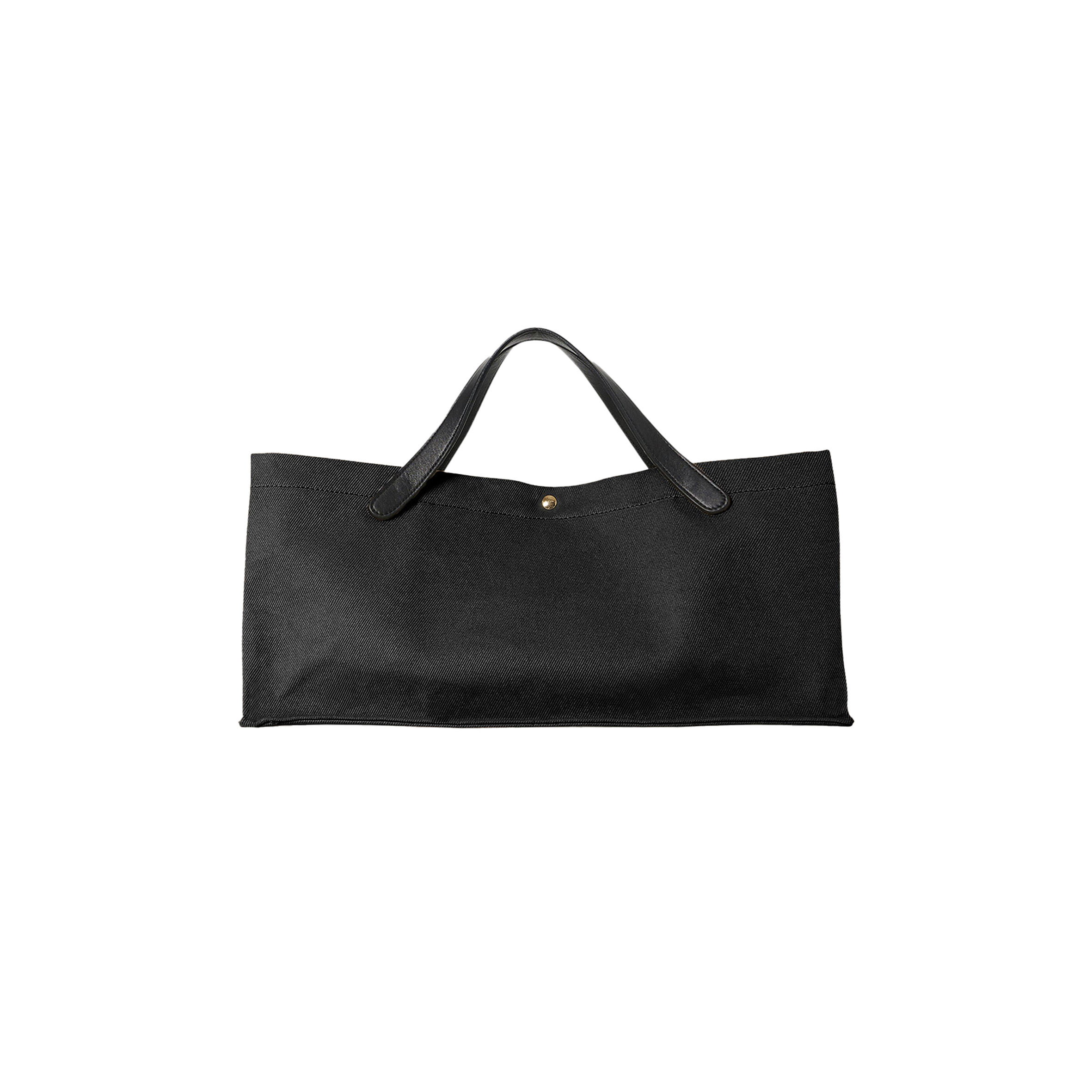 THE ROW IDAHO BAG IN COTTON BLACK W1593W253BLSG (35*20*17cm)